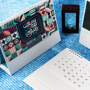 طراحی تقویم رومیزی